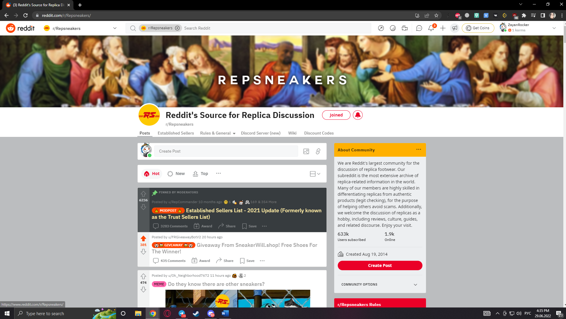 Reddit r/Repsneakers Home